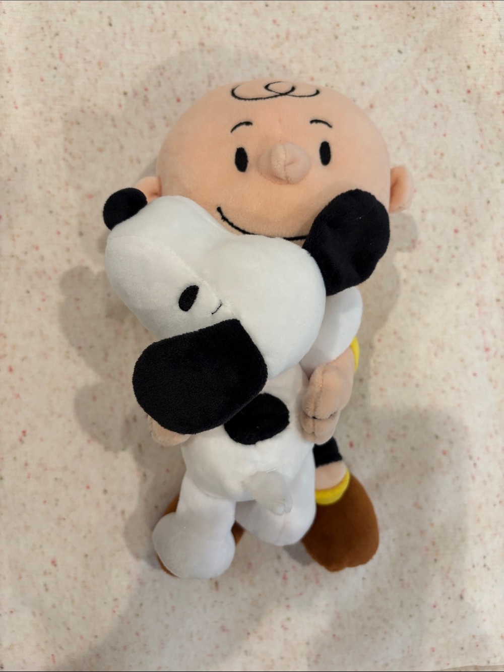 Hallmark Charlie Brown Hugging Snoopy!